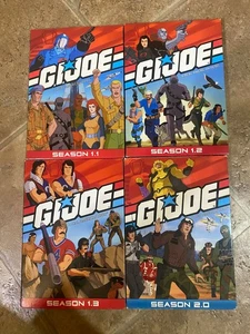 Hasbro GI Joe Real American Hero DVD Collection Season 1.1 1.2 1.3 2 lot set - Bild 1 von 8