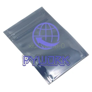 Bolsas 50 PIEZAS 60x90mm Blindaje Antiestático ZIP LOCK TAMAÑO UTILIZABLE 40x70mm - Imagen 1 de 4
