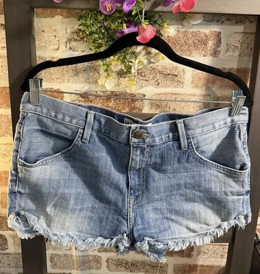 Джинсовые шорты Wildfox состаренные размер 31 - Изображение 1 из 4