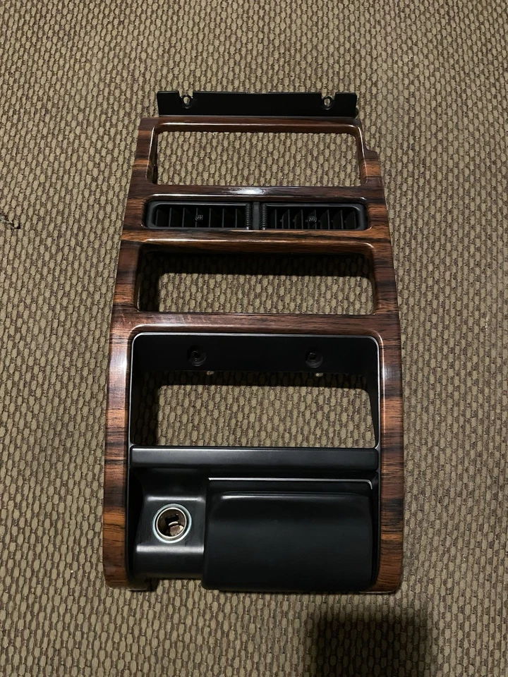 1993-1995 Jeep Grand Cherokee ZJ радио ободок приборной панели отделка крышка древесины OEM - Изображение 1 из 4