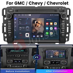 For GMC Yukon Chevy Silverado Sierra Android 13 Car Stereo Radio GPS Navi Wifi - Picture 1 of 19