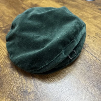 Janie and Jack Verde Vacaciones Terciopelo Gorra Sombrero Infantil 12-24 Meses Taxbie Foto 1 de 4