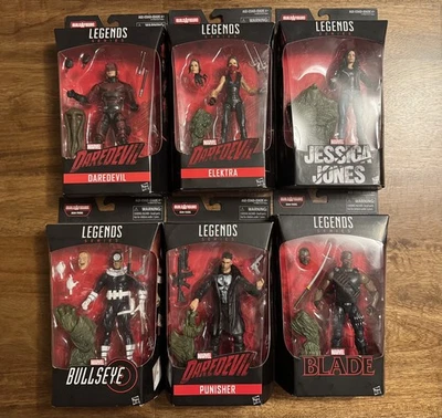 Hasbro Marvel Legends Man Thing BAF Complete Wave (Netflix) Punisher Daredevil Foto 1 de 4