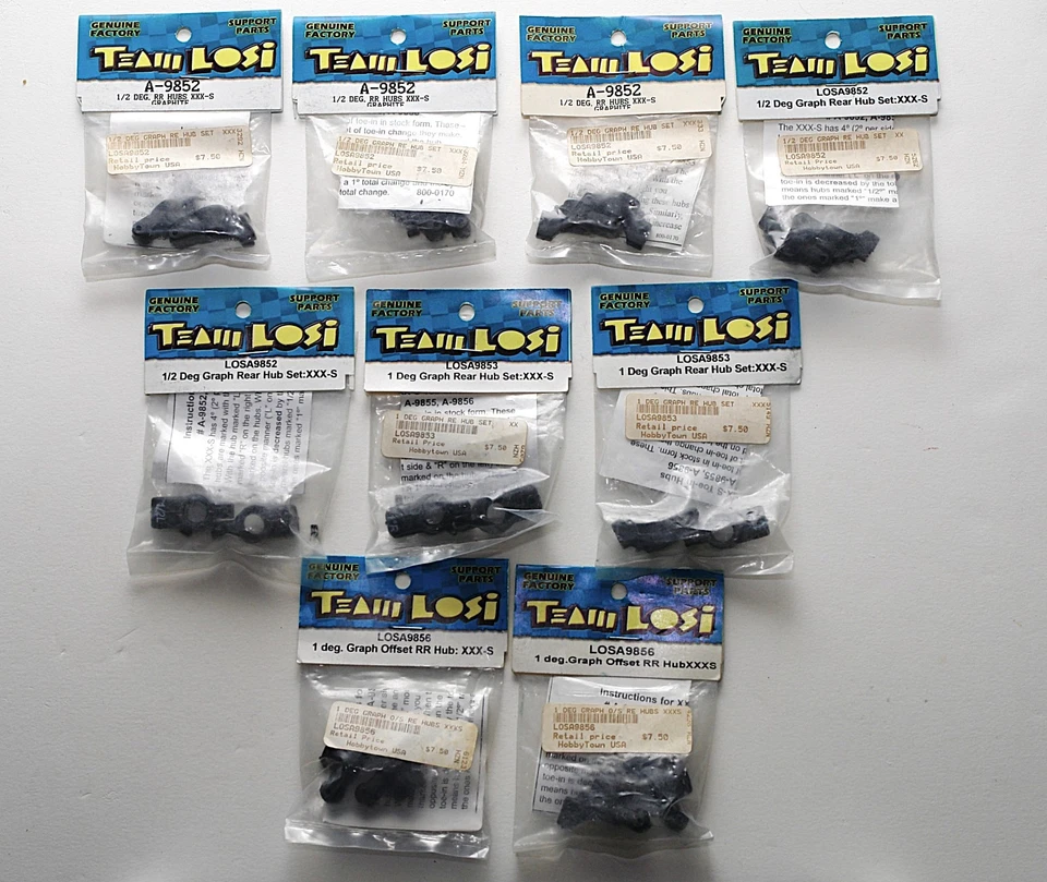 9- Lote de piezas surtidas Losi, nuevas en paquete Foto 1 de 1