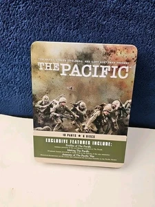 The Pacific DVD 6-Disc Set Collector's Edition Tin & Photo Book New  - Picture 1 of 6