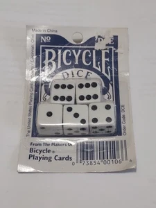 Set 5 dadi bici d'epoca NUOVI 5/8" punti bianchi neri 5 dadi confezione unica NOS - Foto 1 di 2