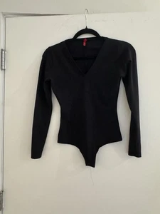 Body Spanx negro manga larga. Talla XS. - Imagen 1 de 3