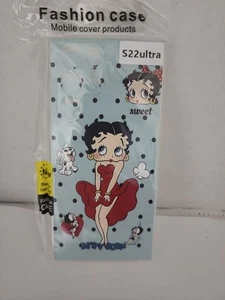Betty Boop Theme Cellphone Cover S22ultra  - Picture 1 of 3
