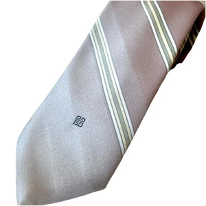 Vintage Givenchy neu aus altem Lagerbestand mit 70er Jahre Etikett Designer Herren Krawatte Herren Paris Carter Holmes - Bild 1 von 13