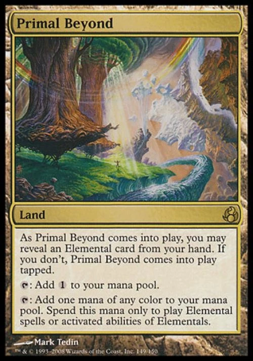 Primal Beyond - Medium Play MTG Morningtide - Image 1 of 1