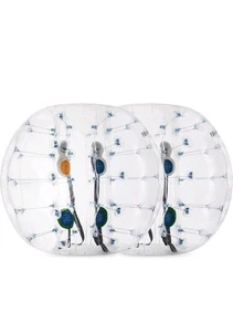 Aufblasbare Stoßkugel Bubbles Fußballspielen NEU 2x unbenutzt - Bild 1 von 8