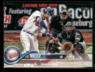 2018 Topps #231 Joe Mauer Minnesota Twins - Image 1 of 2