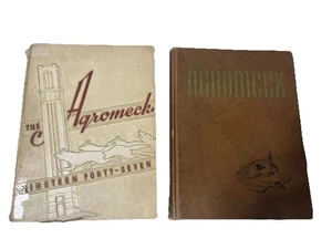 Yearbooks North Carolina State College 1947 & 1948  Yearbook-The Agromeck - Picture 1 of 24