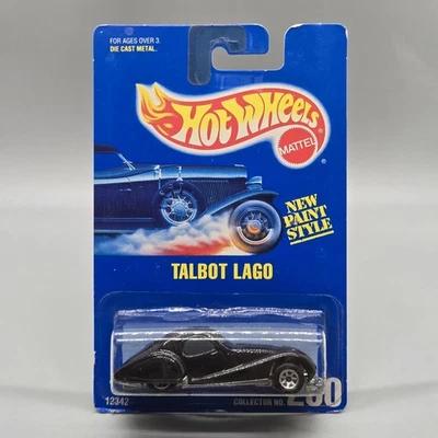 Talbot Lago Collector 250 Black 1992 Hot Wheels - Image 1 of 4