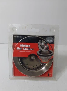 Keeney K5435DSBN Cesta coladora de fregadero de cocina de níquel cepillado de 3,5 pulgadas - Imagen 1 de 3