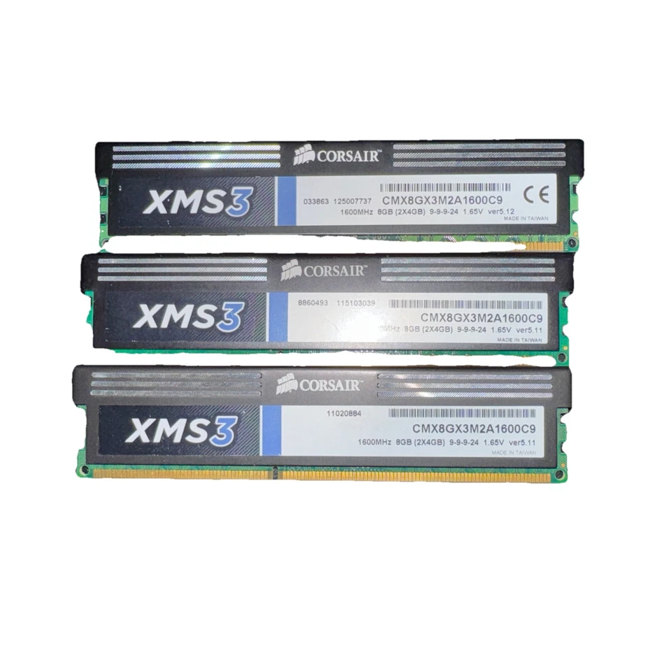 Corsair 12GB DIMM 600 MHz DDR3 Memory (CMX16GX3M2A1600C11) - Image 1 of 1