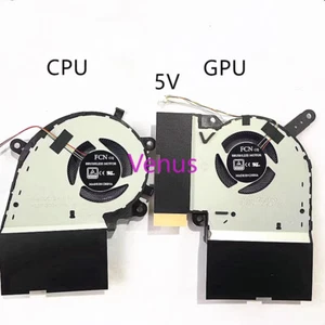 Laptop CPU GPU Cooling Fan for ASUS ROG G531GV G731GV G512L G712L S7D S5D 5V - Afbeelding 1 van 14