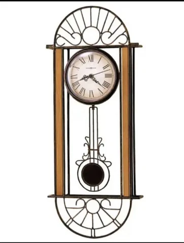 Howard Miller Devahn Wall Clock with Pendulum Antique Bronze  625-241 Cover