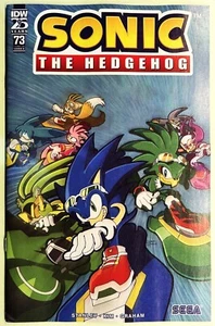 SONIC The HEDGEHOG Comic Book IDW #73 Cover B September 2024 Bagged Boarded NEW - Picture 1 of 6