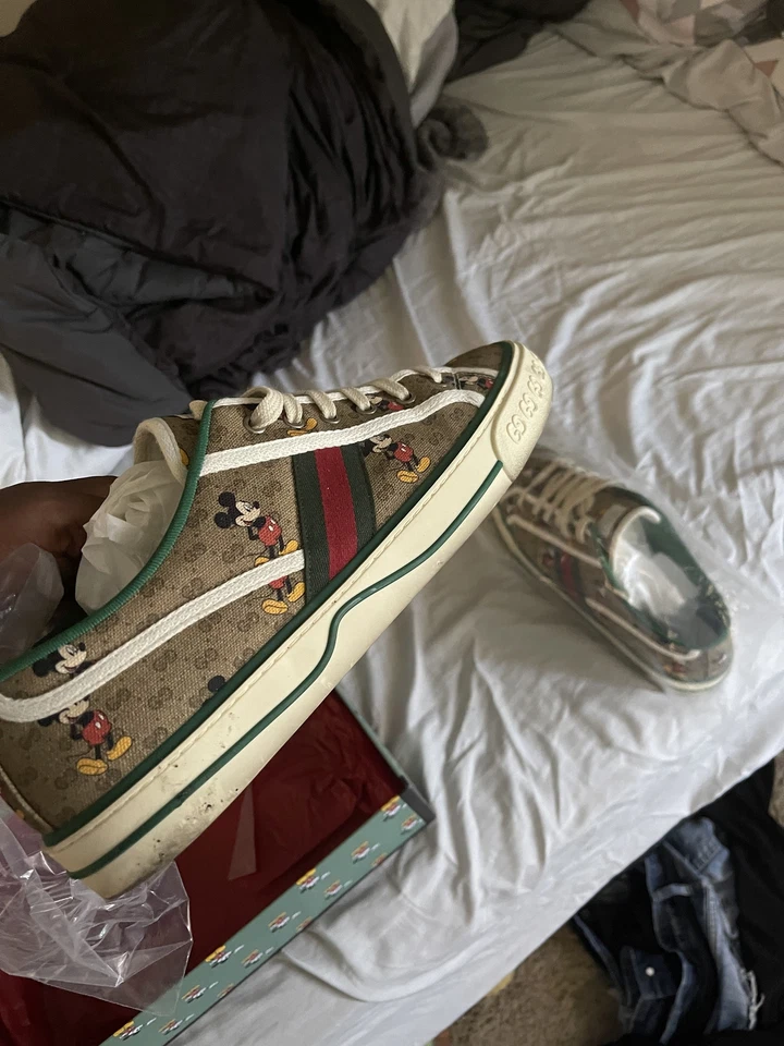 Мужские туфли Gucci Disney Mickey Mouse размер США 13  - Изображение 1 из 1