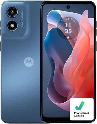 Motorola Moto G Play (2024) 64GB I Sapphire Blue I T-Mobile/AT&T/OTHER I MINT - Image 1 of 4