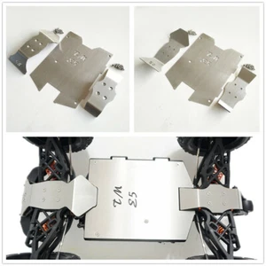 Stainless Steel Chassis Protector Guard Armor Skid Plate Fits Team Magic TM E5  - Picture 1 of 8