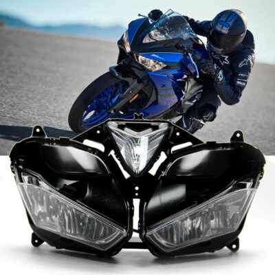 Conjunto de farol dianteiro para farol de motocicleta Yamaha YZF R3 R25 2014-2018 - Imagem 1 de 4