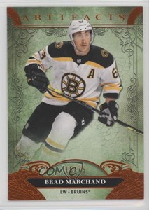 2020-21 Upper Deck Artifacts Stars Autumn /75 Brad Marchand #120