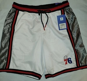 Pantalones cortos de baloncesto NBA Philadelphia 76ers medianos clásicos para hombre - Imagen 1 de 16