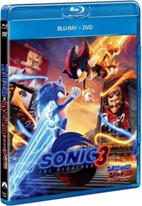 Blu-ray New Sonic The Hedgehog 3 Blu-ray + DVD Movie - Picture 1 of 2