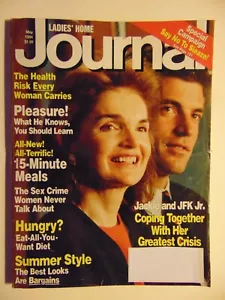 Ladies Home Journal May 1994 Jackie and JFK Jr. - Picture 1 of 1