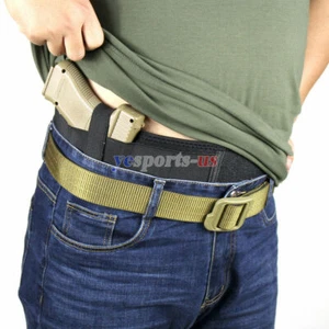 Fondina fascia ventre nascosta in neoprene tattica per cinghia di ritenzione borsa Mag - Foto 1 di 10