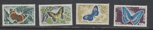 Lebanon Stamps: 1965 Butterfly Issue Hinged Mint SG874/5;877;879 CV £26.45 - Picture 1 of 1
