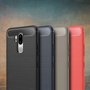 Ochrona Etui na telefon komórkowy do LG G6 G7 K10 K20 K40 K50 Q60 V60 Case Cover Bumper Carbon - Zdjęcie 1 z 19