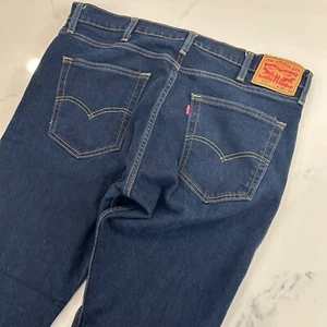 Levi's 512 Slim Taper Jeans Herren 38x32 Dark Wash Stretch Denim Modern Fit - Bild 1 von 8