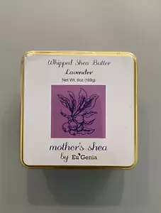 Mother's Shea by Eu Genia Whipped Shea Butter - Lavender - 6oz tin - Sealed! - Picture 1 of 6