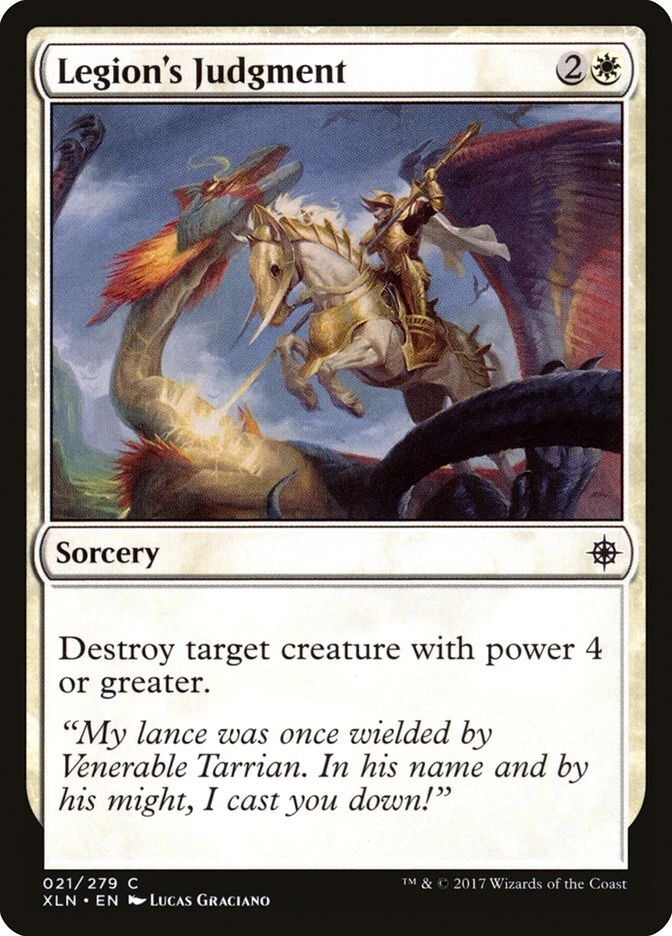 Magic the Gathering (mtg): XLN: Legions Judgment  (x 4) - Image 1 of 1