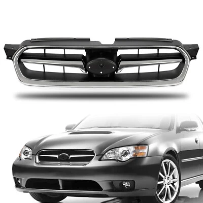 Rejilla delantera cromada para Subaru Legacy 2004 2005-2007 para SU1200129 91121AG12B Foto 1 de 4