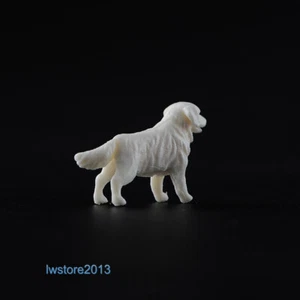 1/87 Perro Mascota Animal Escena Accesorios Miniaturas Figuras Modelo Para Coches Vehículos Muñecas - Imagen 1 de 5