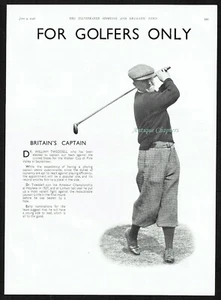 Dr William Tweddell Walker Cup Team Captain 1936 Photo Article F728 - Picture 1 of 1