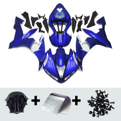 Blue White Fairings For Yamaha YZF R1 04-06 2004 2005 2006 YZF1000 R1 Bodywork  Foto 1 de 4
