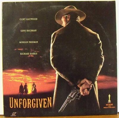 UNFORGIVEN - WIDESCREEN - DOLBY SURROUND SOUND - 2 DISCS - WESTERN - LASERDISC - Image 1 of 2