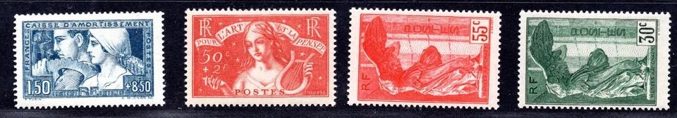 FRANCE 1928-1944 COLLECTION OF 104 SEMI POSTALS MOST COMPLETE SETS - Image 1 of 4