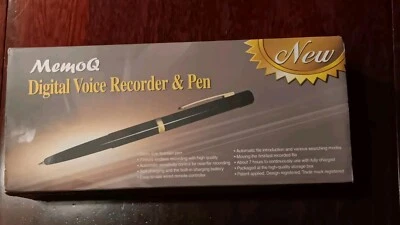 MEMO Q DIGITAL VOICE RECORDING PEN - Image 1 of 2