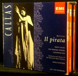 2erCD Bellini - Il Pirata, Callas, Rescigno, I Condition Mint I - Picture 1 of 1