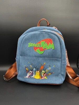 Mini Mochila Space Jam Denim Monstars Cakeworthy Aliens Años 90 Looney Tunes NUEVA Foto 1 de 4