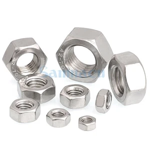 Tuerca de contador de dientes finos de acero inoxidable M8 M10 M12 M14 M16 304 - Imagen 1 de 6