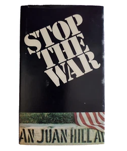 Anti War Poetry Stop the War by Allen James HC DJ 1970 Illus Anthony Goldschmidt - Picture 1 of 15