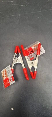 Bessey Germany XM3EU Heavy Duty Spring Clamp 1" Pack of 2 RRP £4.84 - Image 1 of 3