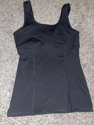 Camiseta sin mangas CHAMPION NUEVA CON ETIQUETAS Gris Oscuro Dúo Seco Elástico Premium Body Shaping Back M Foto 1 de 4